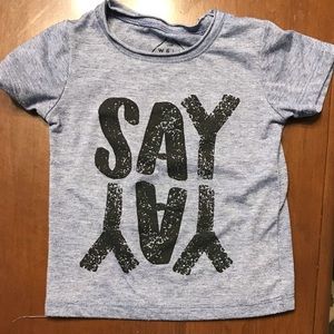 Say Yay baby boy shirt